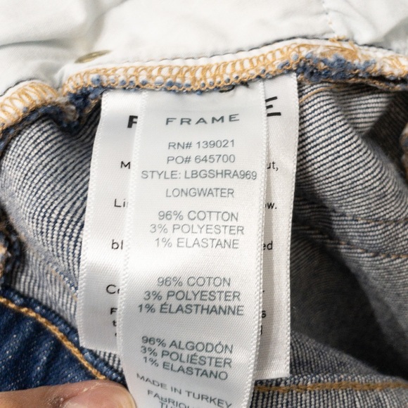 Women's Blue Denim Shorts - Picture 5 of 5